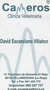 Cl&iacute;nica Veterinaria Cameros